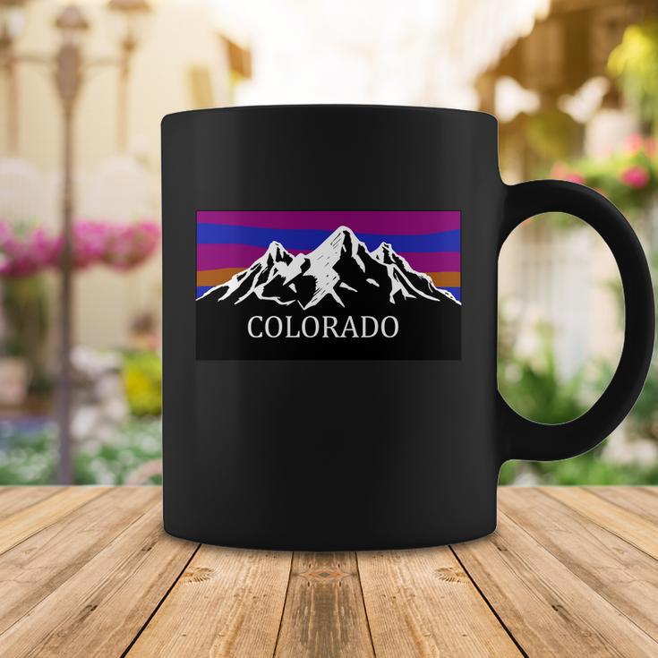 Colorado Mountains Outdoor Flag Mcma Coffee Mug Unique Gifts