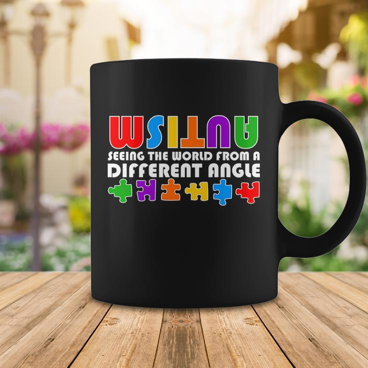 Colorful - Autism Awareness - Seeing The World From A Different Angle Tshirt Coffee Mug Unique Gifts