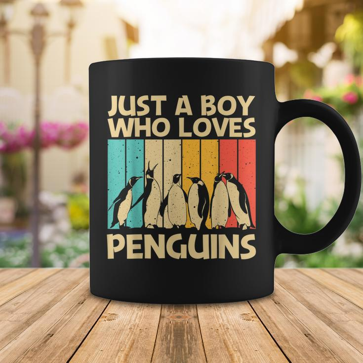 Cool Penguin Design For Boys Kids Penguin Bird Lover Coffee Mug Funny Gifts