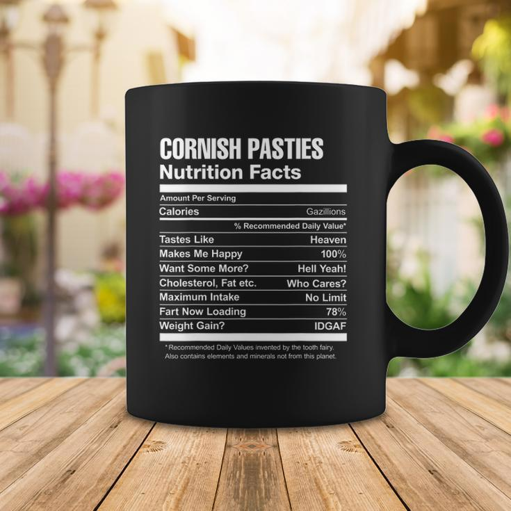 Cornish Pasties Nutrition Facts Funny Coffee Mug Unique Gifts