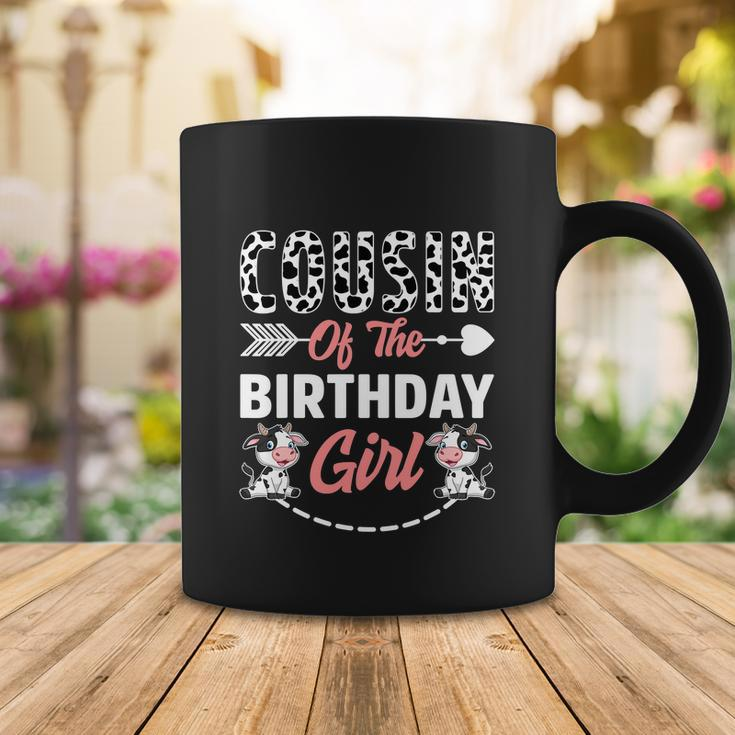 Cousin Of The Birthday Girl Funny Cow Birthday Coffee Mug Unique Gifts