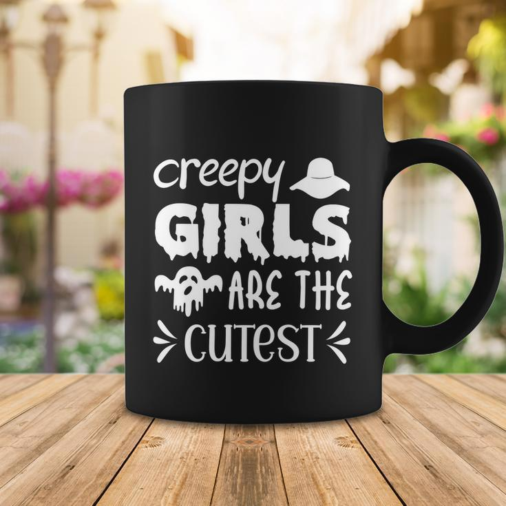 Creep Girl Are The Cutest Halloween Quote Coffee Mug Unique Gifts