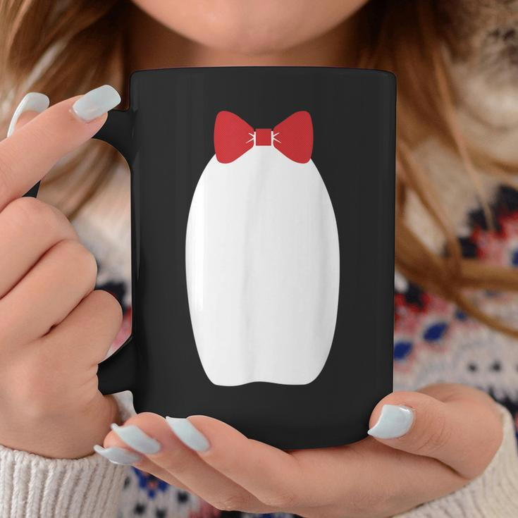 Cute Fancy Penguin Bow Tie Halloween Costume Funny  Coffee Mug Personalized Gifts
