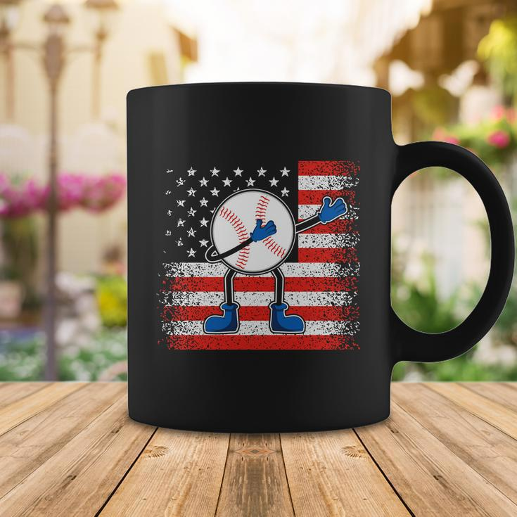 Dabbing Baseball Player 4Th July Usa Flag Plus Size Shirt For Men Women Coffee Mug Unique Gifts