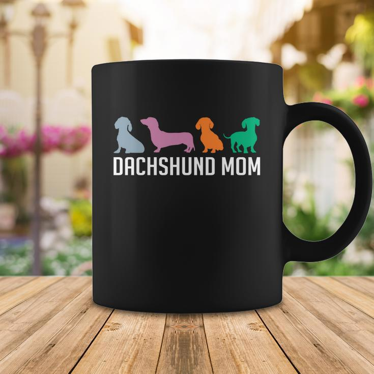 Dachshund Mom Wiener Doxie Mom Graphic Dog Lover Gift V2 Coffee Mug Unique Gifts
