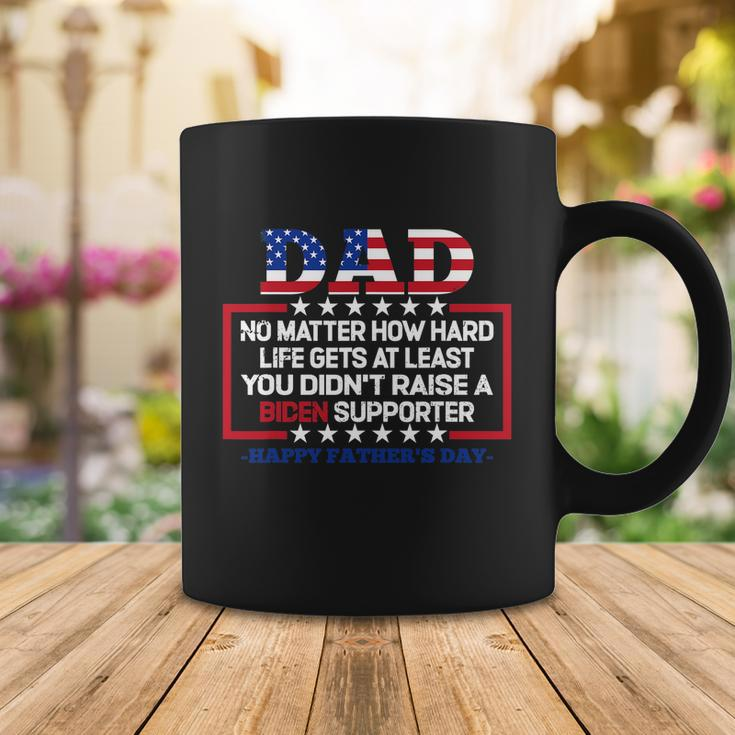 Dad Happy Fathers Day No Matter How Hard Life Gets At Least Coffee Mug Unique Gifts