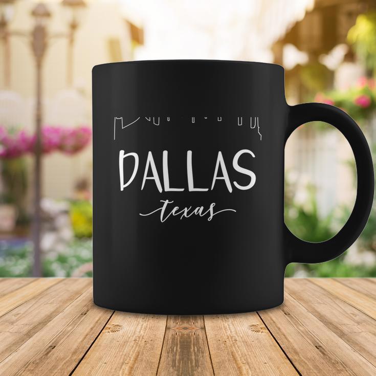 Dallas Texas Gift Downtown City Skyline Gift Coffee Mug Unique Gifts