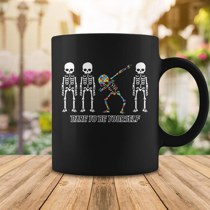 Dare To Be Yourself Autism Awareness Tshirt Coffee Mug Unique Gifts