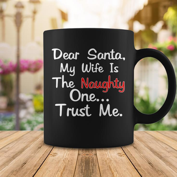 Dear Santa Naughty Wife Tshirt Coffee Mug Unique Gifts