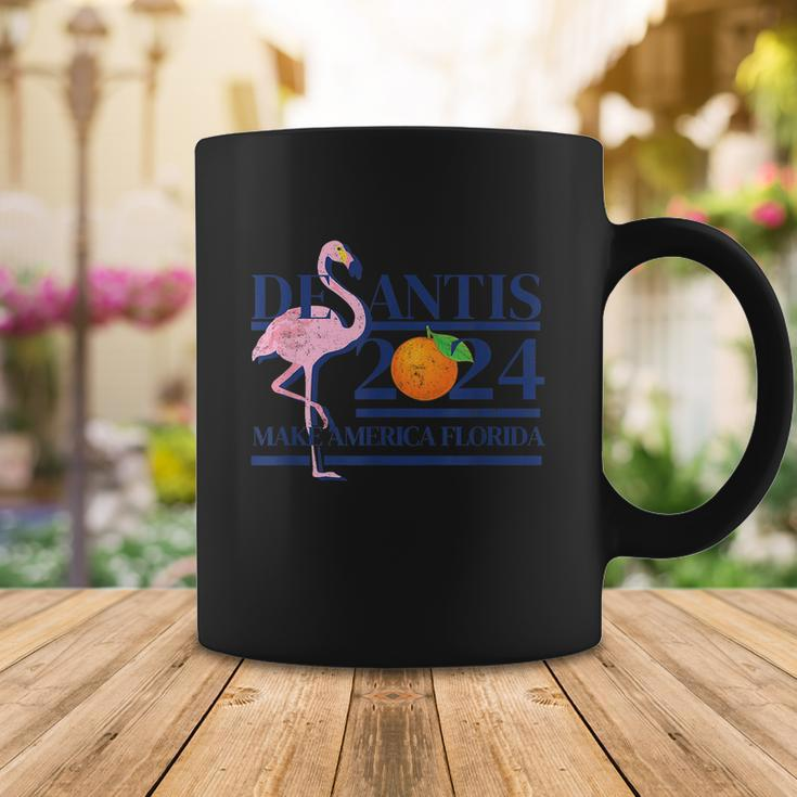 Desantis 2024 Make America Florida Flamingo Election Tshirt Coffee Mug Unique Gifts