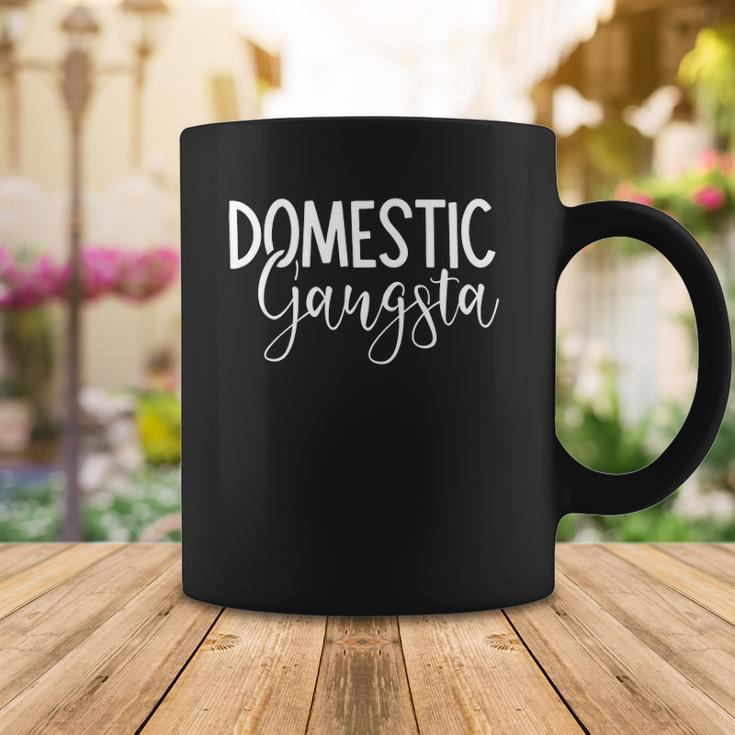 Domestic Gangsta Funny Mom Homemaker Gangster Mothers Day Coffee Mug Unique Gifts