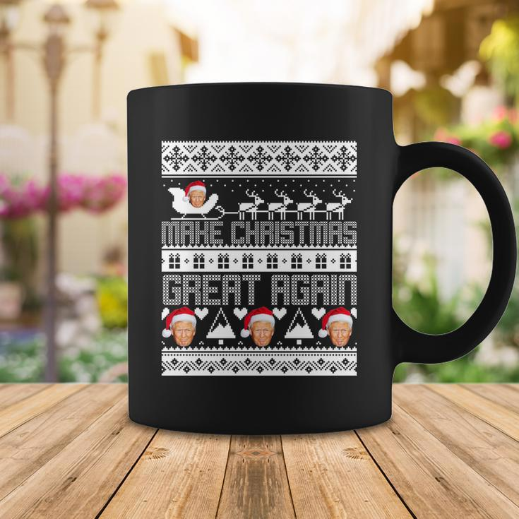 Donald Trump Make Christmas Great Again Ugly Christmas Tshirt Coffee Mug Unique Gifts