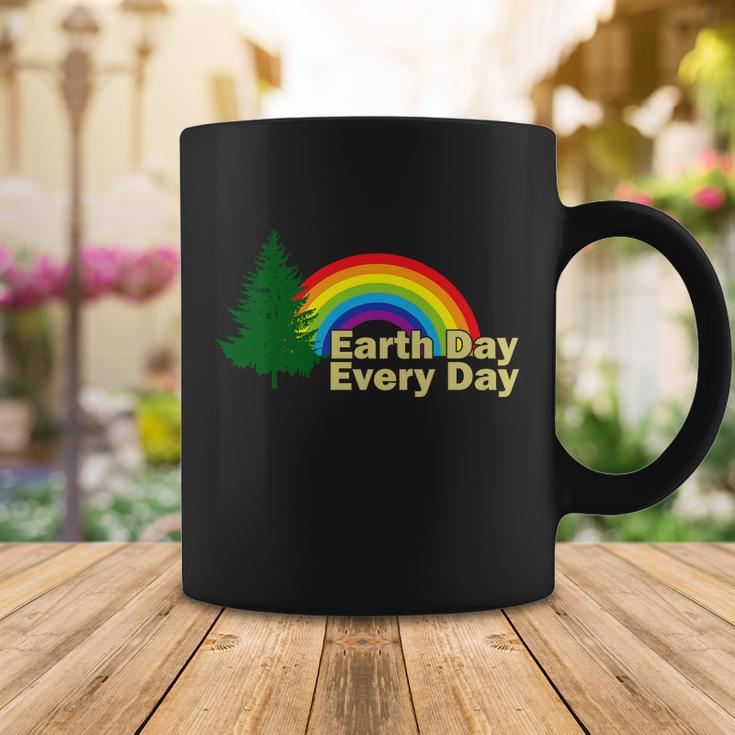 Earth Day Every Day Rainbow Coffee Mug Unique Gifts