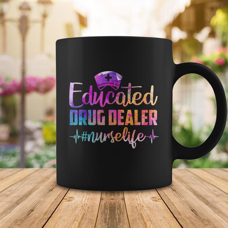 Educated Drug Dealer Nurse Life Funny Nurse Heart Beat Million Nurse March Tshirt Coffee Mug Unique Gifts