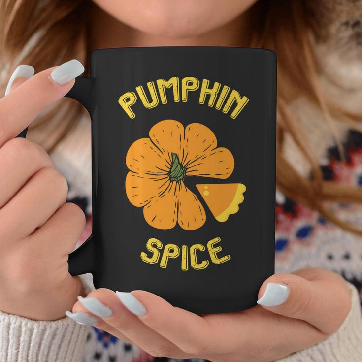 Fall Autumn Pumpkin Spice Cute Flower Coffee Mug Funny Gifts