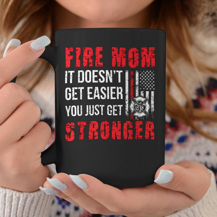 Firefighter Proud Firefighter Mom Fire Mom Of A Fireman Mother V2 Coffee Mug Funny Gifts