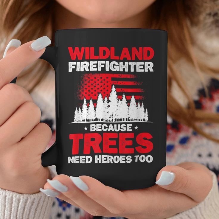 Firefighter Wildland Firefighter Hero Rescue Wildland Firefighting V2 Coffee Mug Funny Gifts
