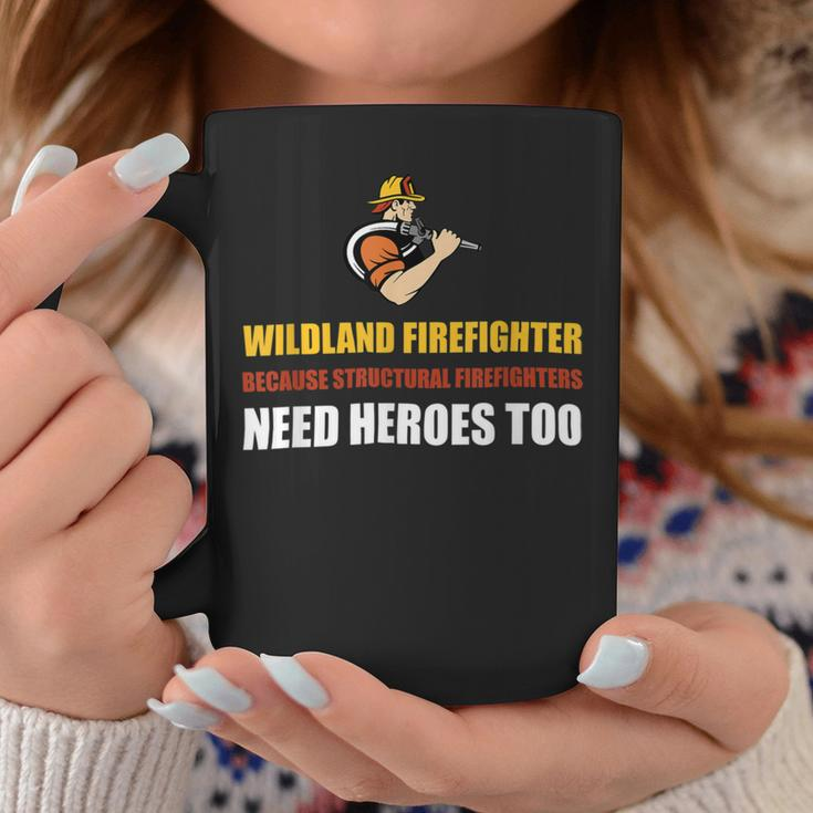 Firefighter Wildland Firefighter Smokejumper Fire Eater_ V3 Coffee Mug Funny Gifts