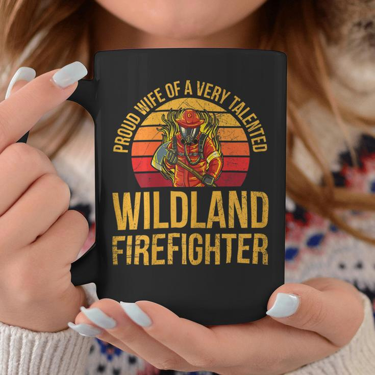 Firefighter Wildland Firefighting Design For A Wife Of A Firefighter V2 Coffee Mug Funny Gifts