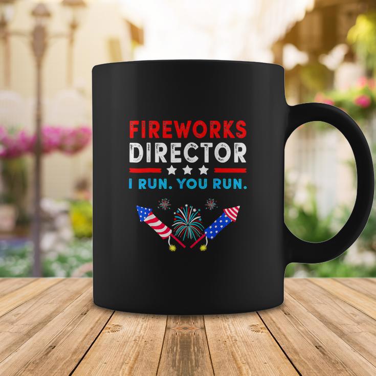 Firework Director Technician I Run You Run Coffee Mug Unique Gifts