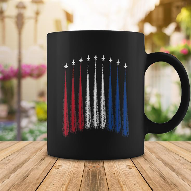 Fourth Of July Fighter Jets Red White Blue 4Th American Flag Coffee Mug Unique Gifts