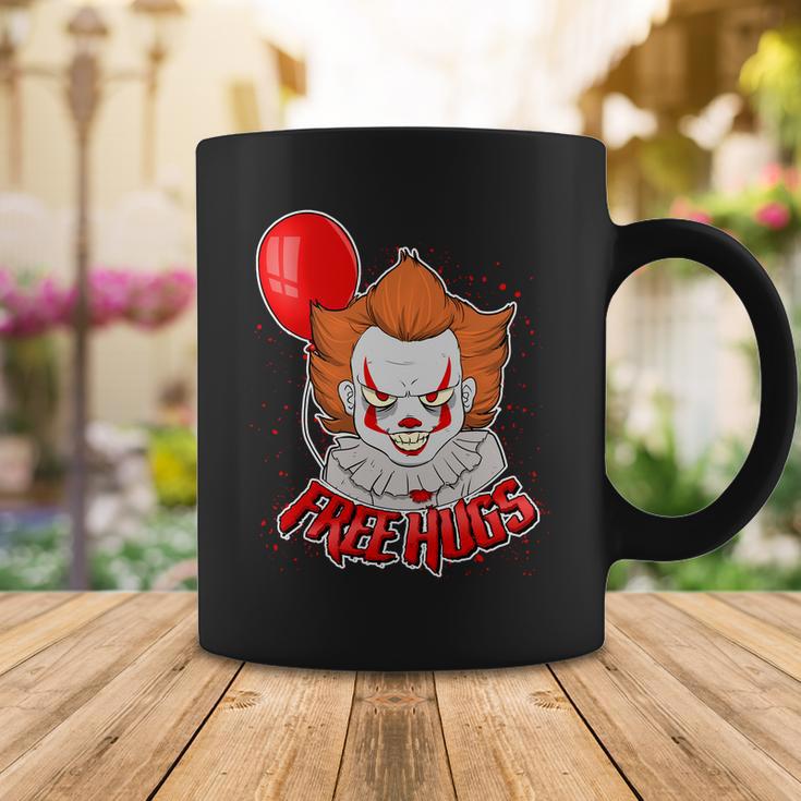 Free Hugs Scary Clown Funny Coffee Mug Unique Gifts