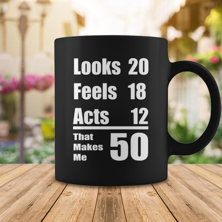Funny 50Th Birthday Fifty Years Tshirt Coffee Mug Unique Gifts