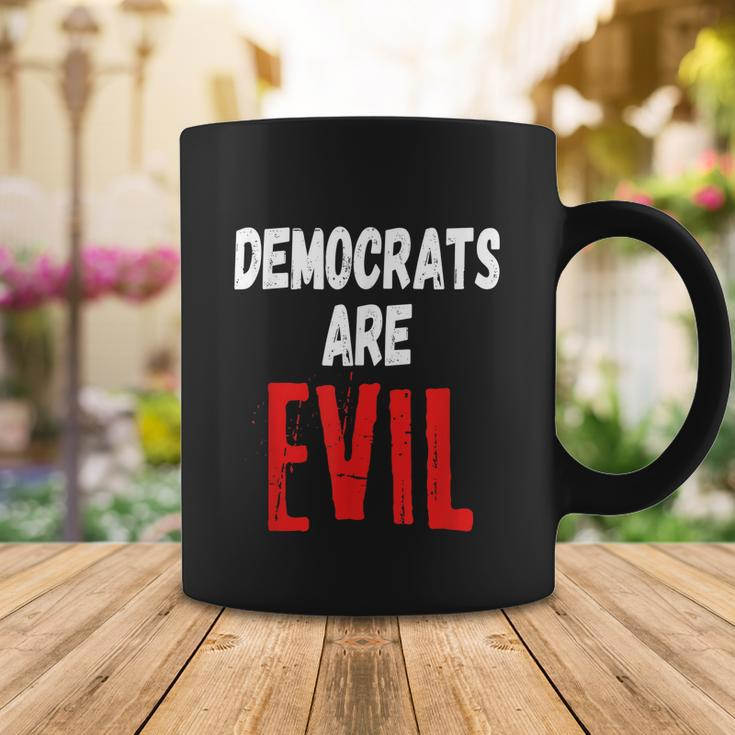 Funny Anti Biden Democrats Are Evil Impeach Nancy Pelosi Anti Adam Schiff Coffee Mug Unique Gifts