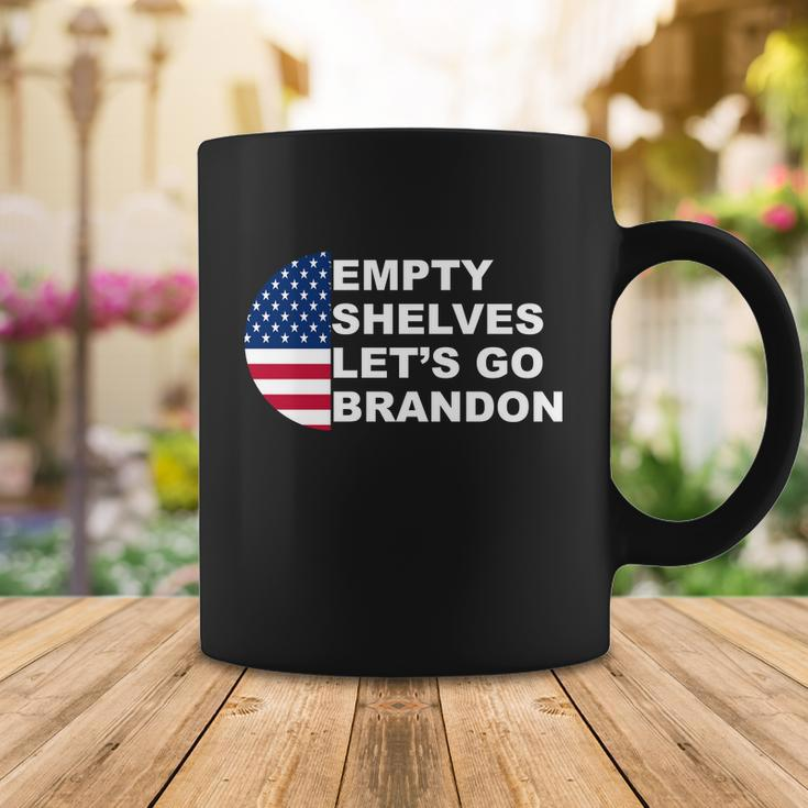 Funny Anti Biden Empty Shelves Joe Lets Go Brandon Anti Biden Coffee Mug Unique Gifts
