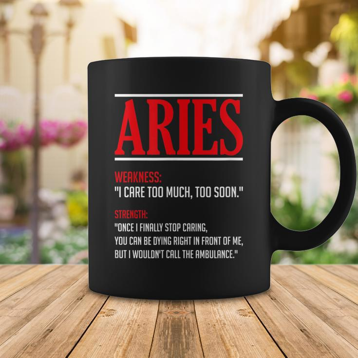 Funny Aries Facts Saying Astrology Horoscope Birthday Coffee Mug Funny Gifts