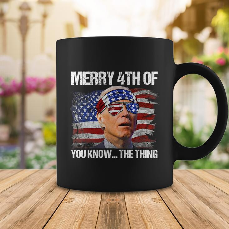 Funny Biden Dazed Merry 4Th Of You Know The Thing Tshirt Coffee Mug Unique Gifts