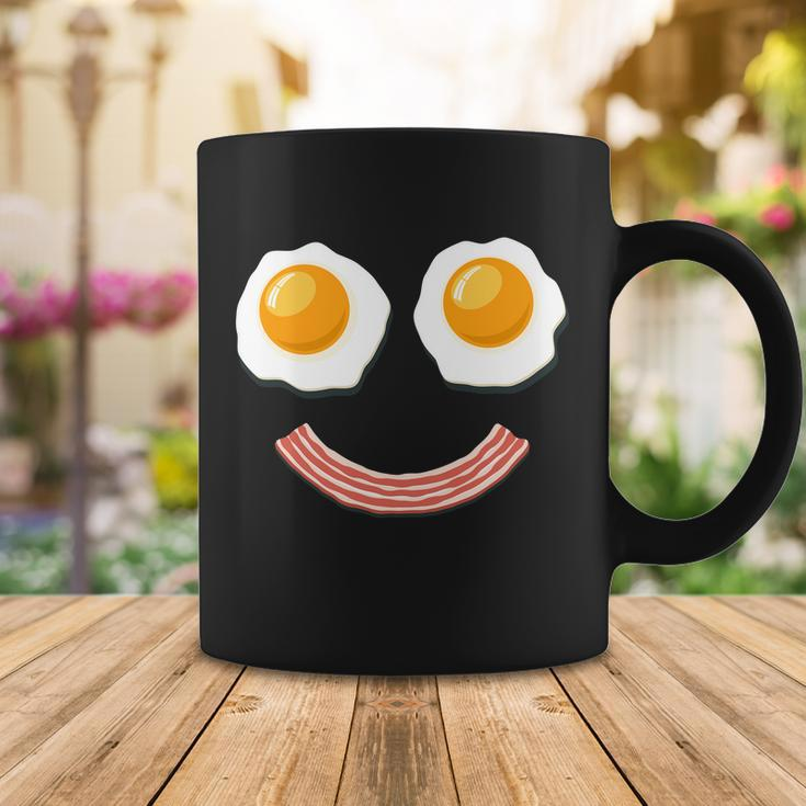 Funny Breakfast Bacon And Eggs Tshirt Coffee Mug Unique Gifts