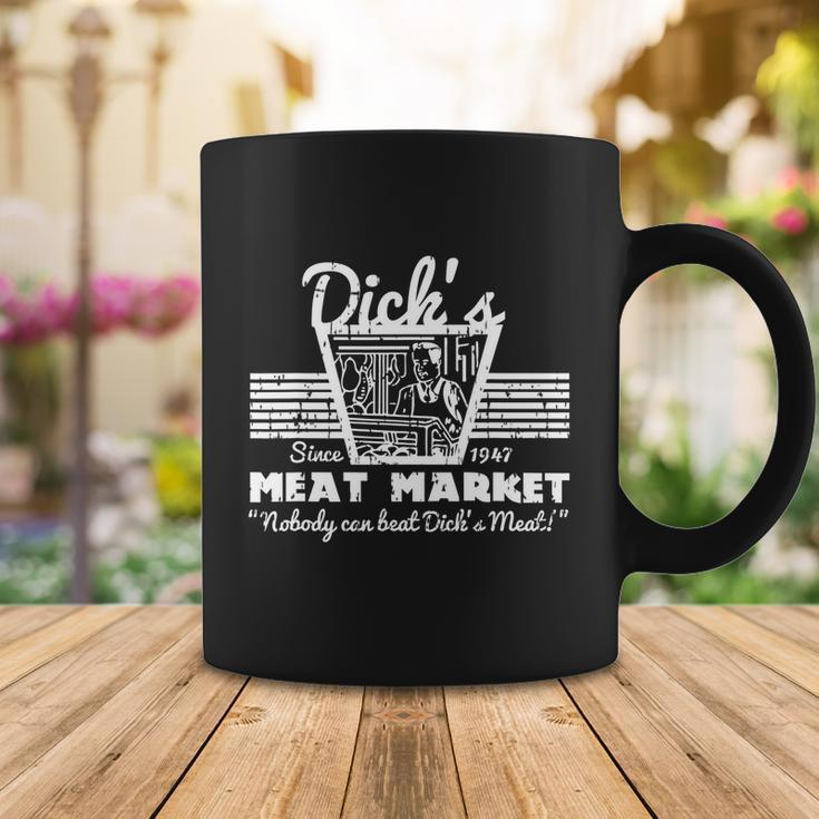 Funny Dicks Meat Market Gift Funny Adult Humor Pun Gift Tshirt Coffee Mug Unique Gifts