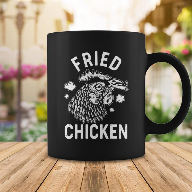 Funny Fried Chicken Smoking Joint Coffee Mug Unique Gifts