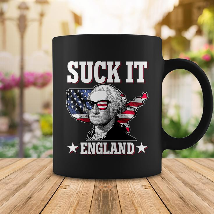 Funny George Washington Suck It England Coffee Mug Unique Gifts