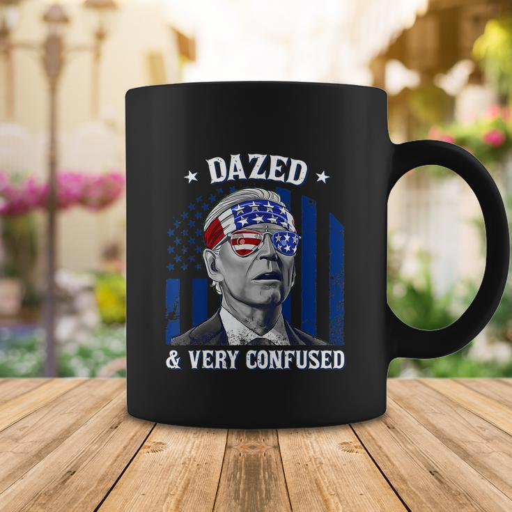 Funny Joe Biden Dazed And Very Confused 4Th Of July 2022 Coffee Mug Unique Gifts