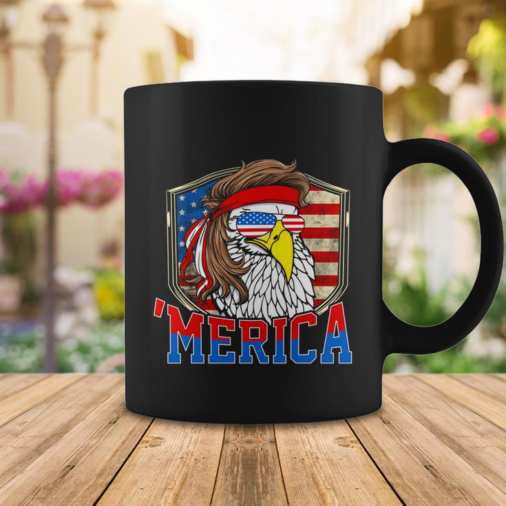 Funny July 4Th Cute Gift Merica 4Th Of July Bald Eagle Mullet Gift Coffee Mug Unique Gifts