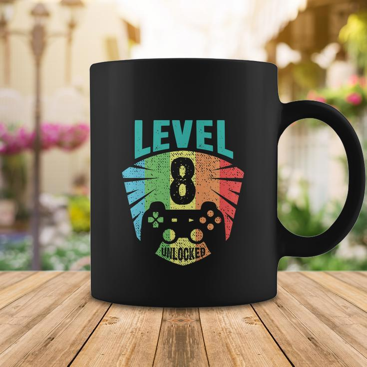 Funny Level 8 Unlocked 8Th Birthday Girl Coffee Mug Unique Gifts