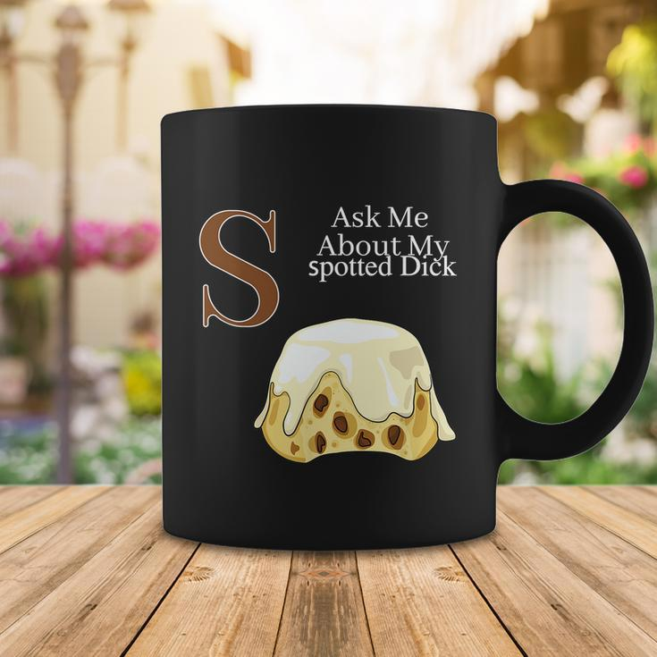 Funny Spotted Dick Pastry Chef British Dessert Gift For Men Women Coffee Mug Unique Gifts