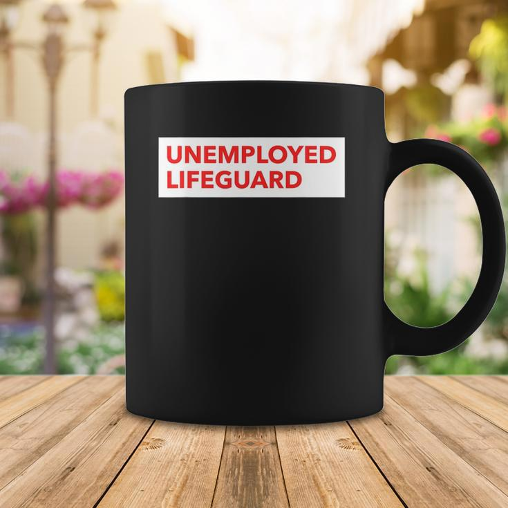 Funny Unemployed Lifeguard Life Guard Coffee Mug Unique Gifts