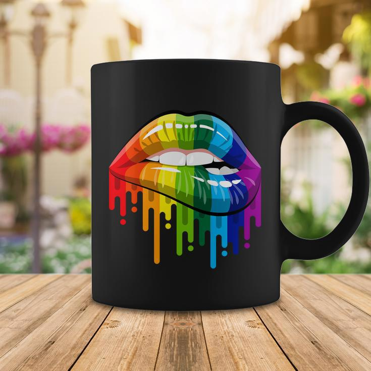 Gay Pride Lips Tshirt V2 Coffee Mug Unique Gifts