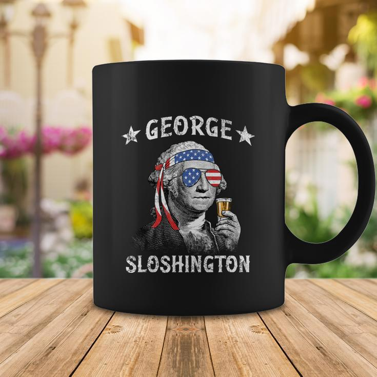 George Sloshington George Washington 4Th Of July Coffee Mug Unique Gifts