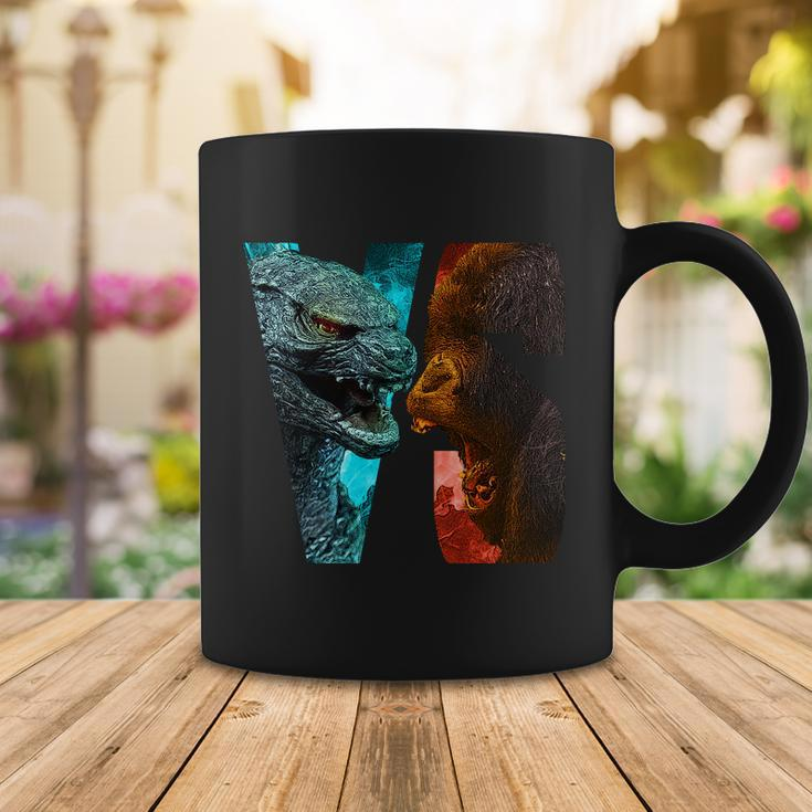 God-Zilla Versus Kong Monsters Tshirt Coffee Mug Unique Gifts