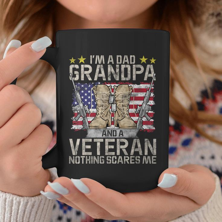 Grandpa Shirts For Men Fathers Day Im A Dad Grandpa Veteran Graphic Design Printed Casual Daily Basic Coffee Mug Personalized Gifts