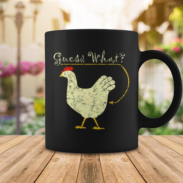 Guess What Chicken Butt Tshirt Coffee Mug Unique Gifts