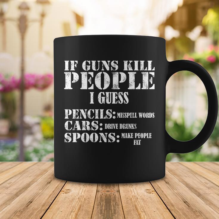 Guns Kill People Cars Drive Drunk Tshirt Coffee Mug Unique Gifts