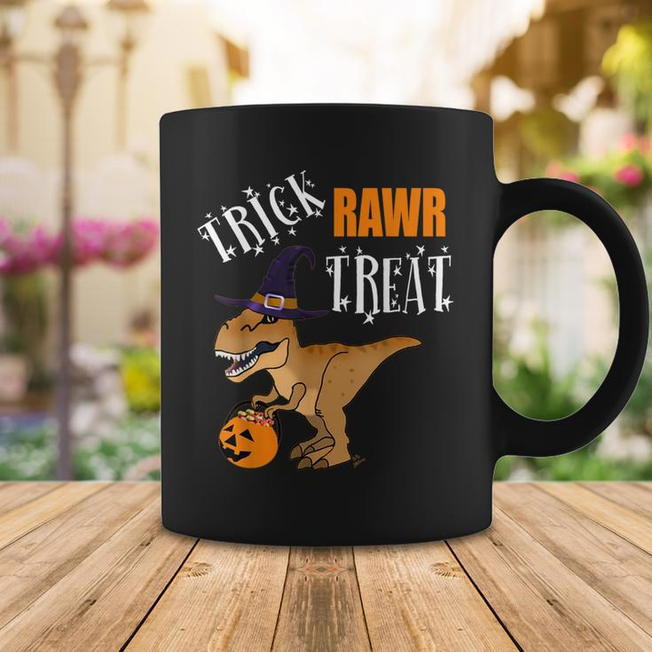 HalloweenRex - Witch - Trick Or Treat - Trick Rawr Treat Coffee Mug Funny Gifts