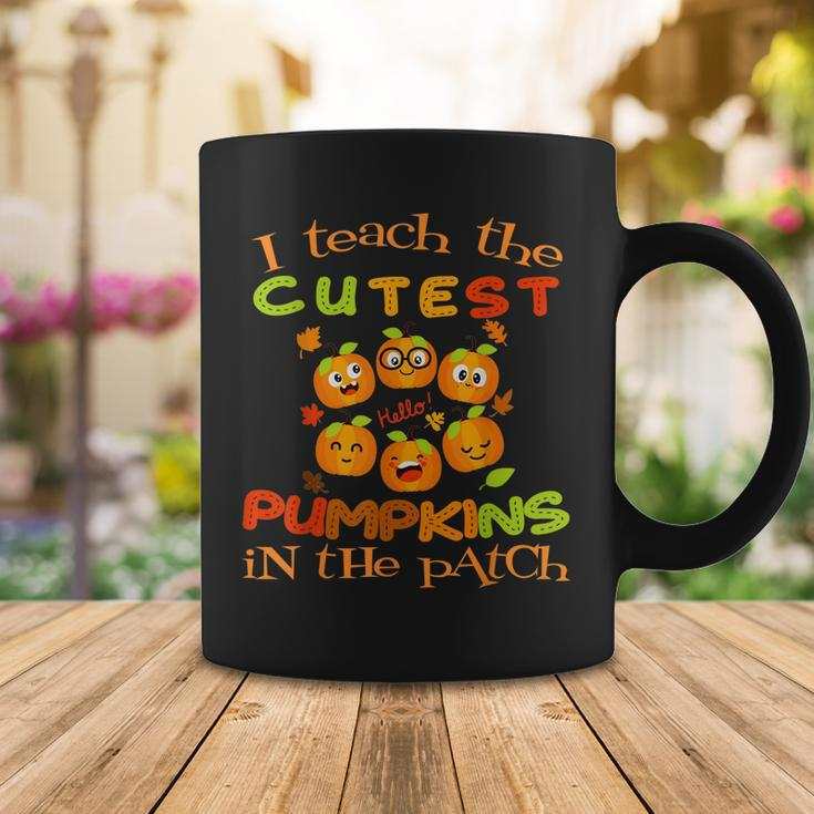 Halloween Teacher Cutest Pumpkin Patch Kindergarten Teacher Coffee Mug Funny Gifts