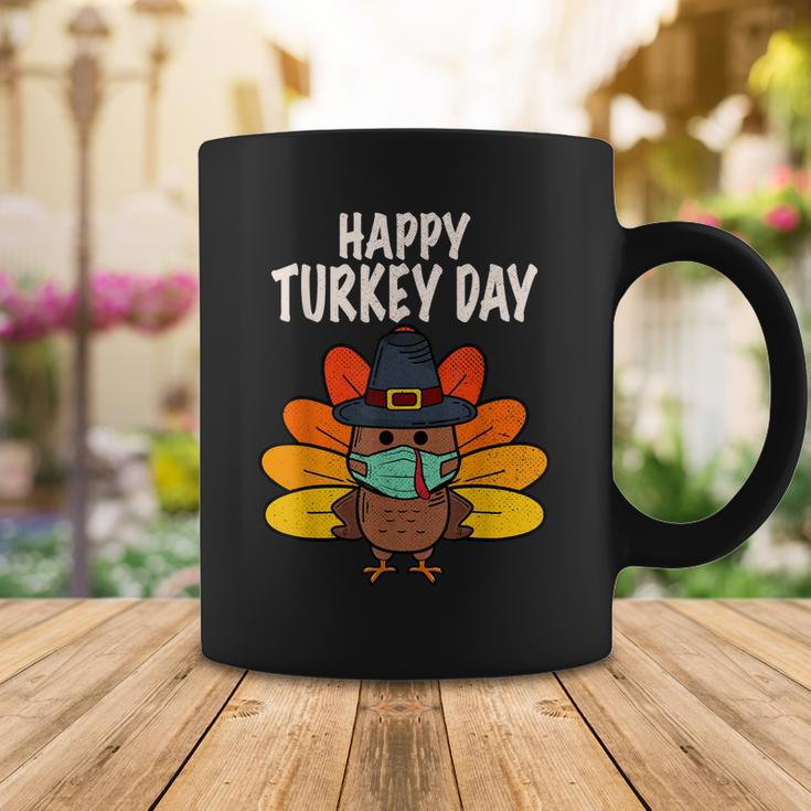 Happy Turkey Day Funny Thanksgiving 2021 Autumn Fall Season V2 Coffee Mug Funny Gifts