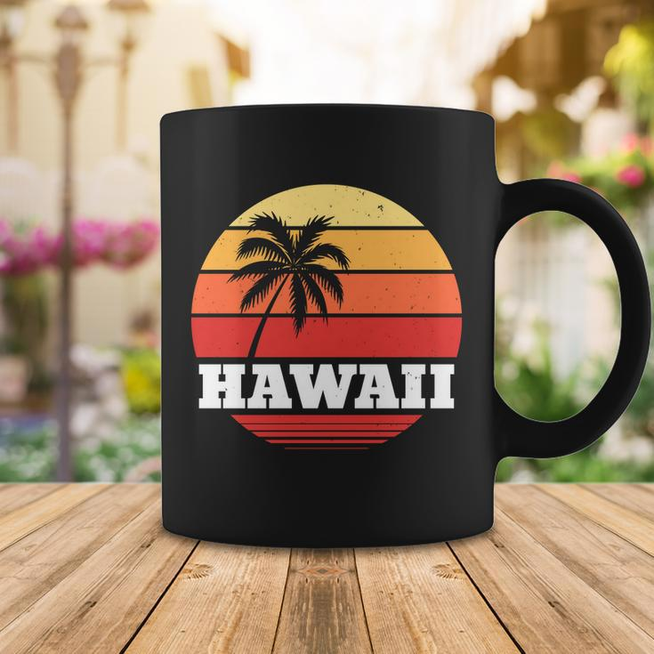 Hawaii Retro Sun Tshirt Coffee Mug Unique Gifts